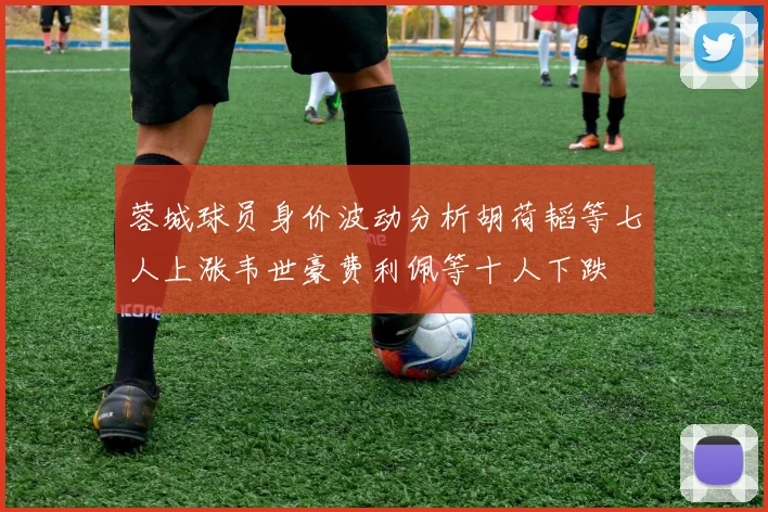 蓉城球员身价波动分析胡荷韬等七人上涨韦世豪费利佩等十人下跌